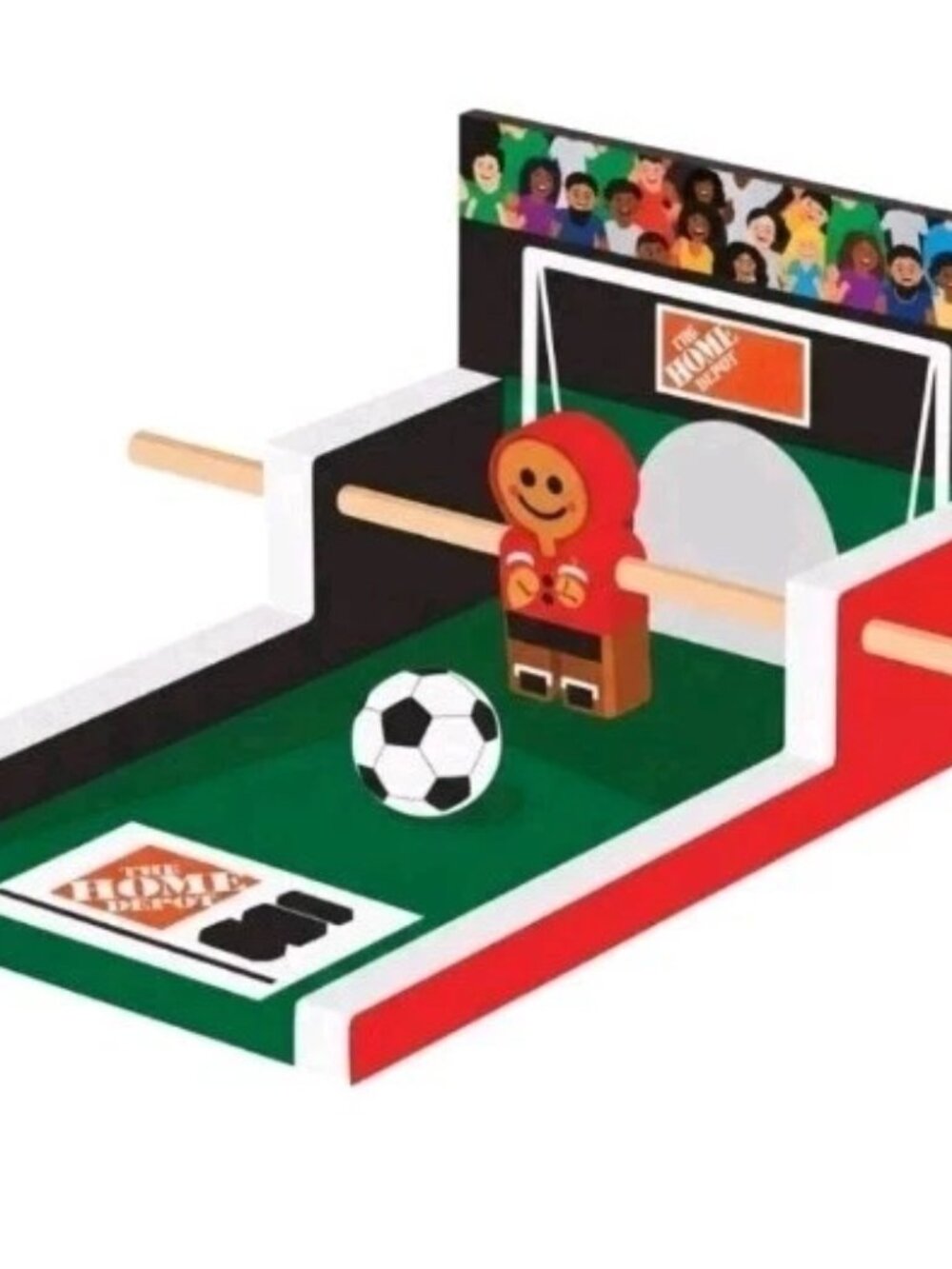 Home Depot Kid's Workshop Goalie Game With FIFA Pin. New.